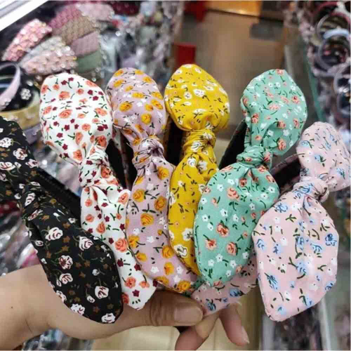 Ободок с бантом