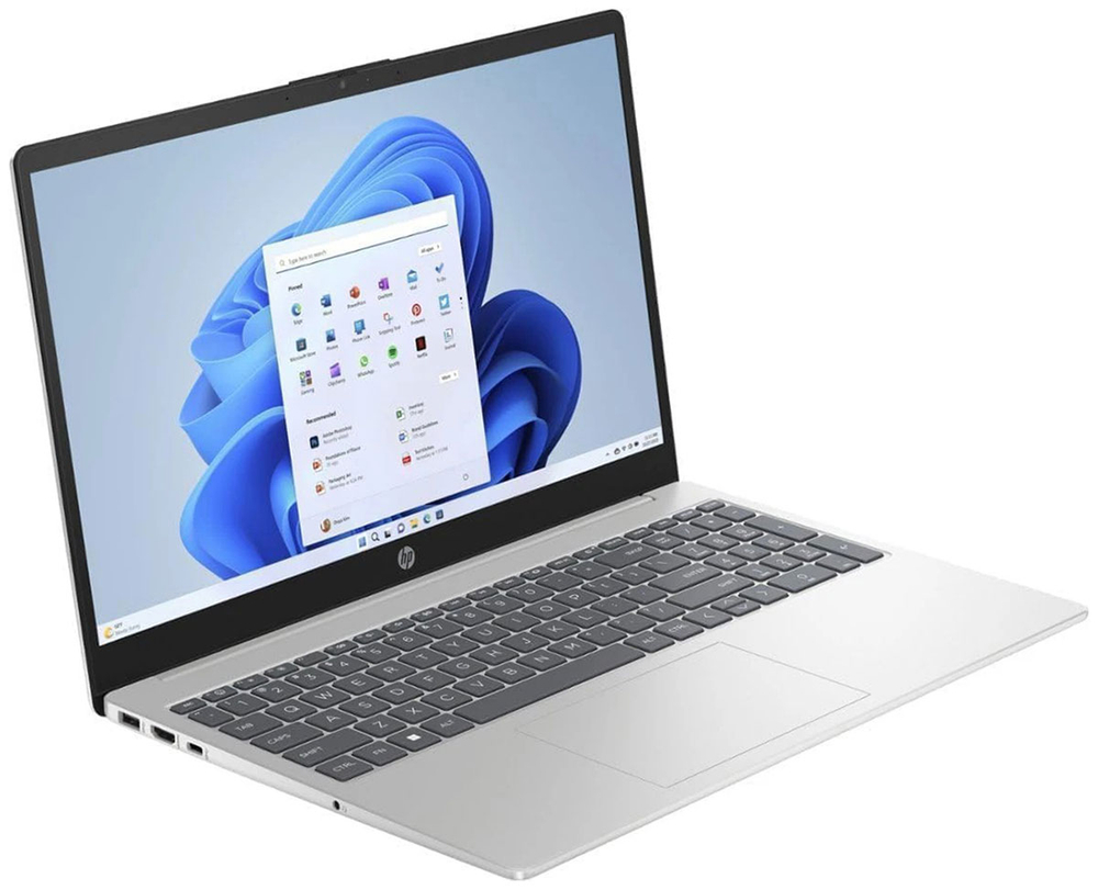 Ноутбук HP 15-fc0196nia, 15.6'' FHD (D01R2EA) серебристый в регионах России