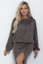 Костюм Мендес (коричневый) К11544 LT Collection