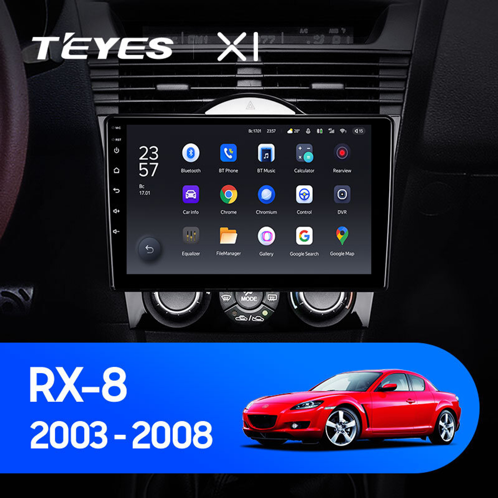 Teyes X1 9" для Mazda RX-8 SE 2003-2008