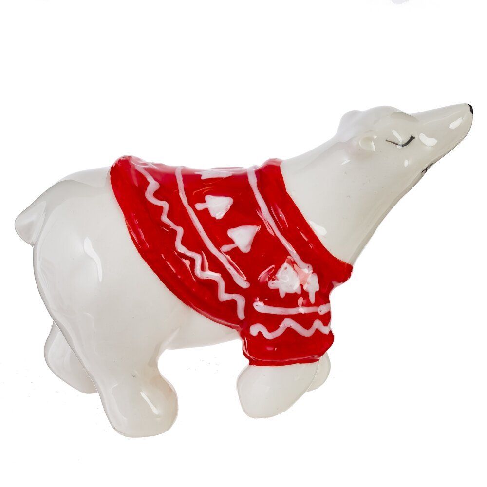 GAEM Фигурка декоративная "Белый медведь", L10 W4 H7 см