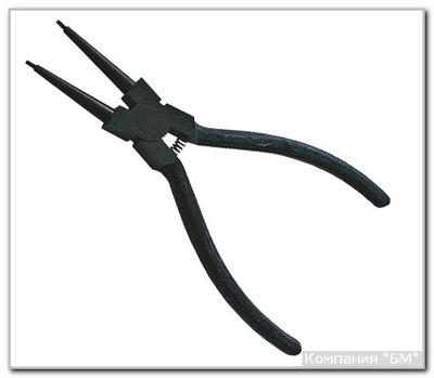 Съемник стопор. колец 160мм прям. зажим БМ