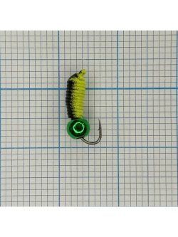 Мормышка вольфрамовая "Гвоздик рифленый"