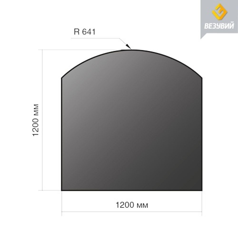 ЛИСТ НАПОЛЬНЫЙ 1200Х1200Х2 R 641