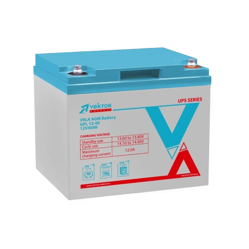 Аккумуляторная батарея Vektor Energy GPL 12-40S