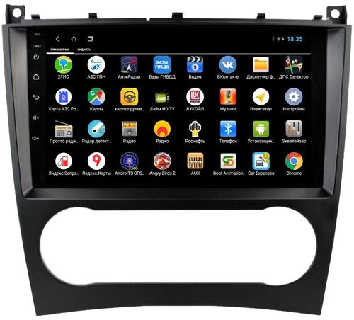 Магнитола для Mercedes-Benz C (W203) 2004-2007 - Parafar PF206XHD на Android 13, CarPlay, 4G SIM-слот