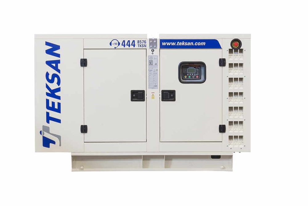 Дизельный генератор Teksan TJ50BD5C в кожухе