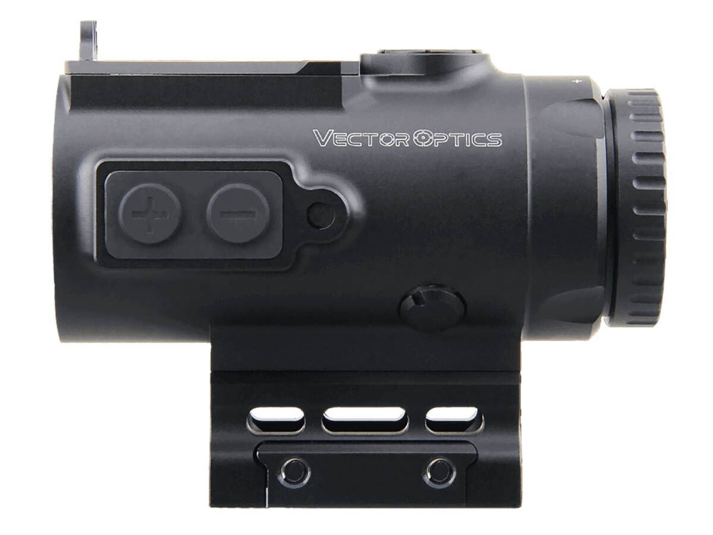 Прицел призматический Vector Optics Paragon 4x24, VEPS-MBR, подсветка красная, на Picatinny, 1 MOA, IP67, 250г