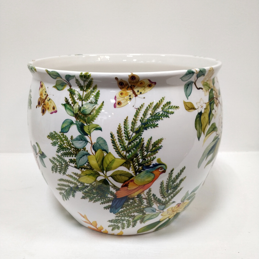 Кашпо круглое Мадагаскар