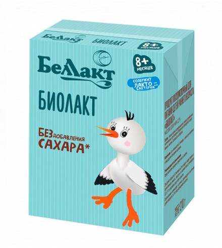 Продукт кисломолочный детский без сахара "Биолакт" 3,2% 210мл Беллакт