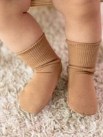 Носочки из футера "Песок" 0+