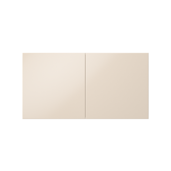 Розетка 2-м СП AtlasDesign 16А IP20 с заземл. защ. шторки со сдвижн. крышкой в сборе беж. SE ATN000228