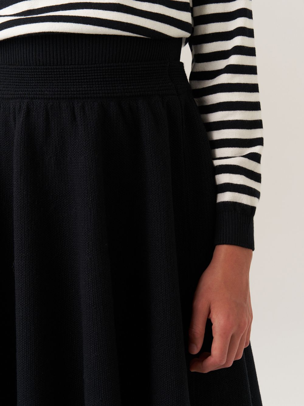 Юбка для девочки в школу AT814 черный