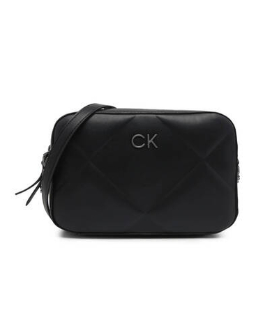 Сумка через плечо RE-LOCK QUILT CAMERA Calvin Klein - черный(K60K610767)