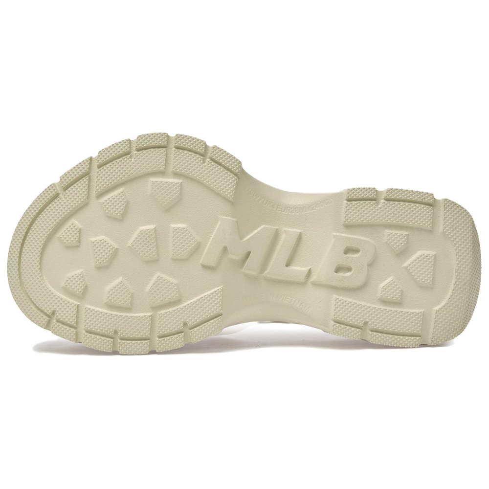 MLB New York Yankees Slide Slippers Women"s Beige