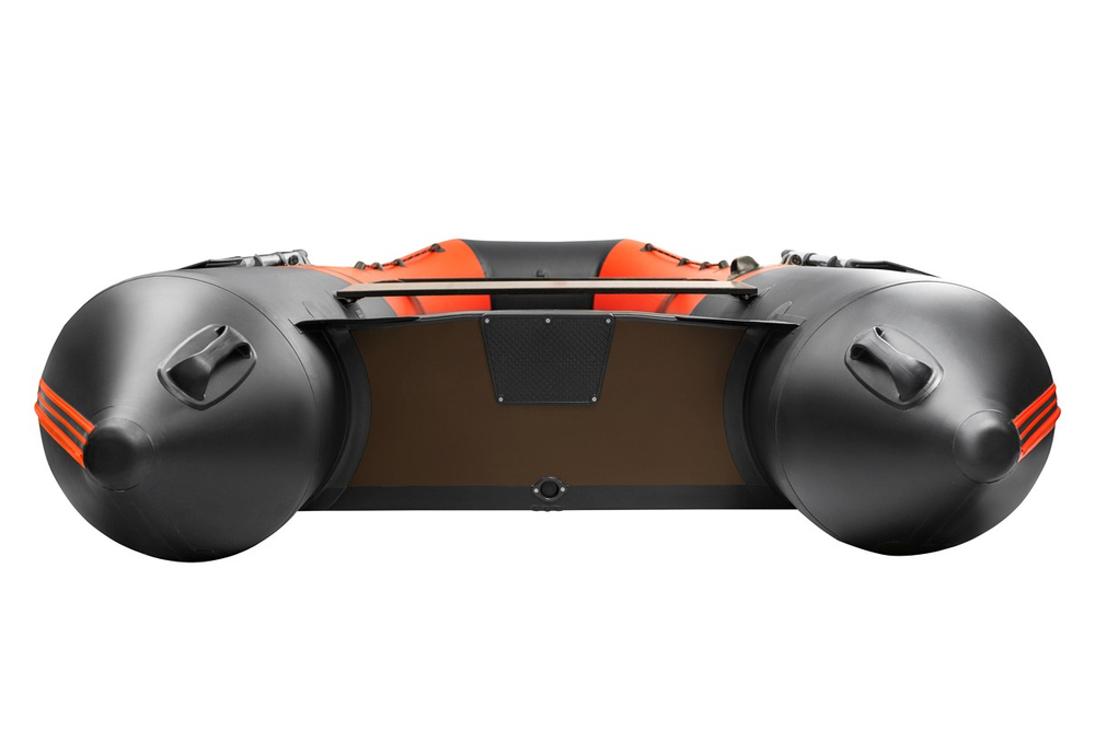 YACHTMAN-360 СК (Яхтман) красный-черный (лодка ПВХ под мотор с усилением)