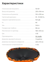 динамики овалы Gryphon Pro 69 Midbass ()