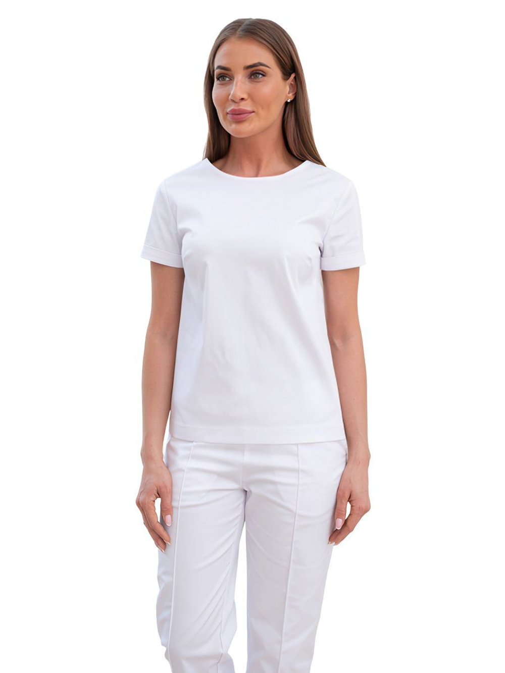 Туника медицинская женская Dr. Nice DRN450, белый, 50