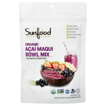 Sunfood, Superfoods, смесь для приготовления блюд с органическим асаи и аристотелией, 170 г (6 унций)