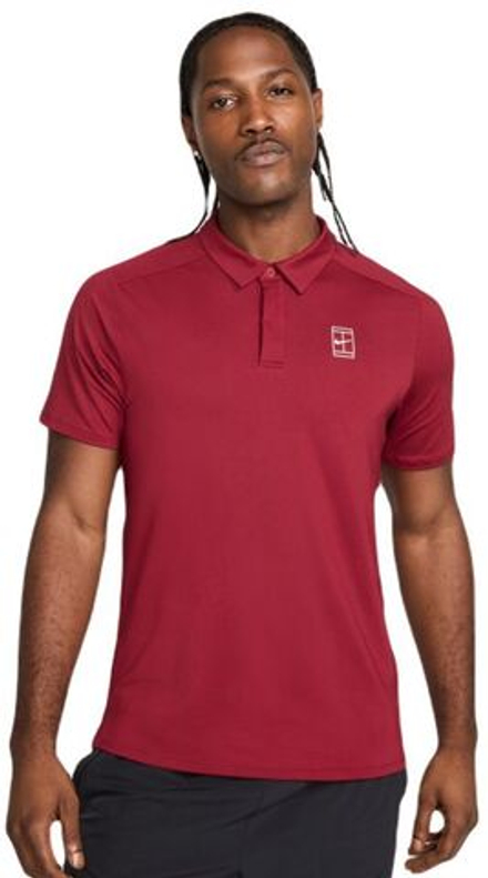 Теннисное поло Nike Court Advantage Dri-Fit Tennis - Red