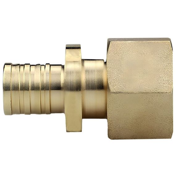 Муфта VARMEGA Slide-fit переходная (переходник) ВР, 32х3/4quot;, аксиальная, латунь, VM51318