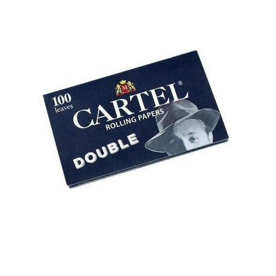 !Бумага для сигарет "Cartel" Double Black 100л*25шт