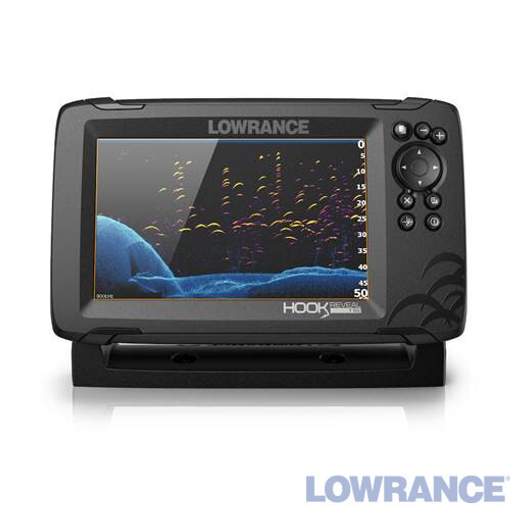Эхолот Lowrance HOOK Reveal 7 с датчиком HDI 50/200