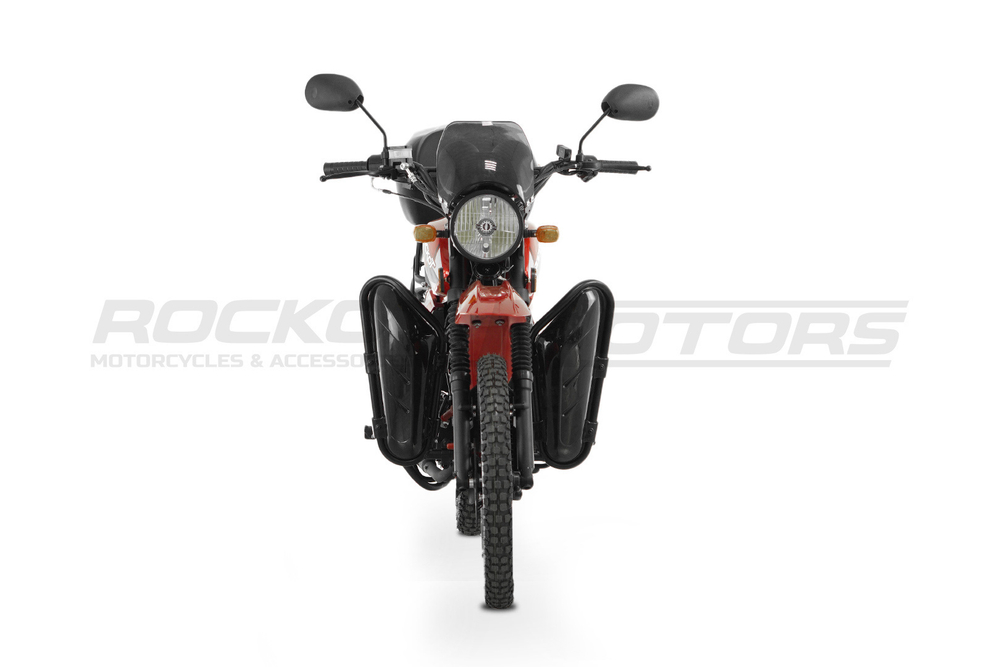 Мопед ROCKOT ALPHA COMFORT (белый/красный глянцевый)