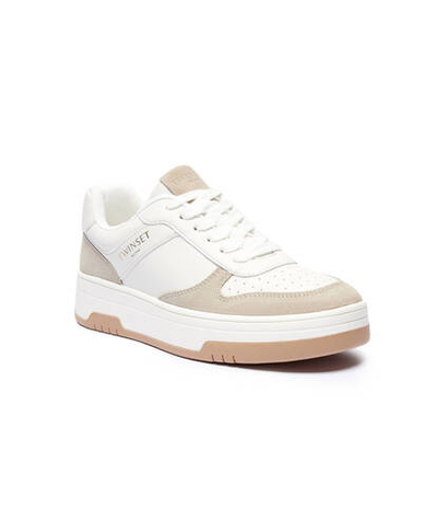 Кроссовки TWINSET - белый(242TCP016)