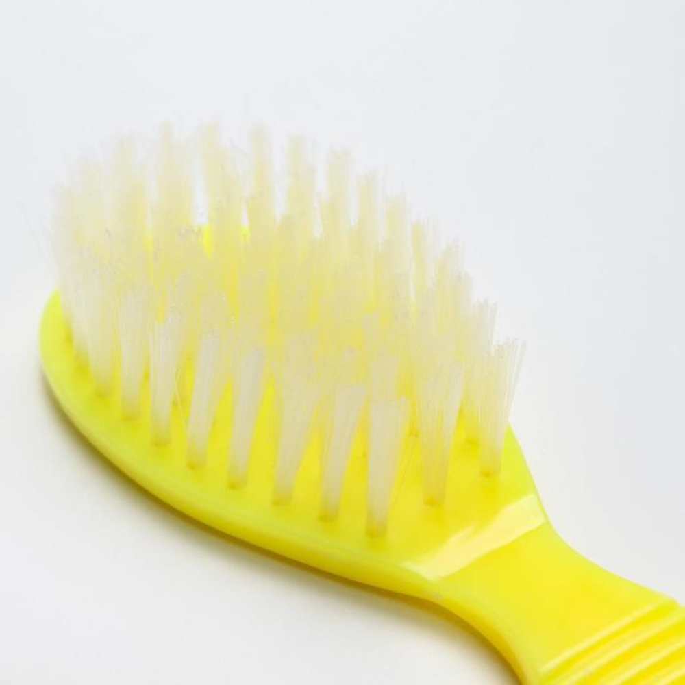 Расчёска детская + массажная щётка для волос, от 0 мес., цвета МИКС 1917381