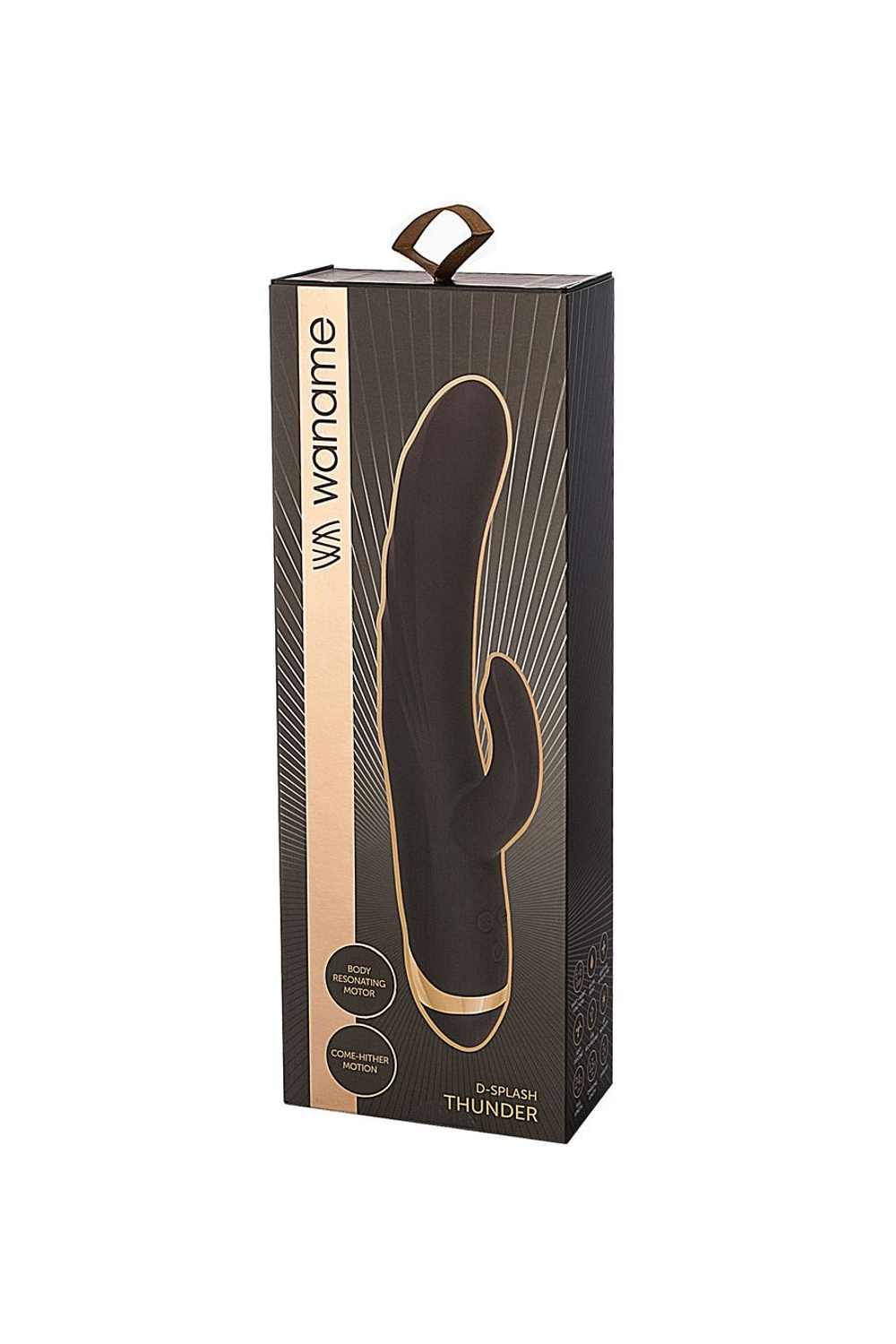 WANAME D-SPLASH Thunder - Вибратор с клиторальным стимулятором, 24,2 см