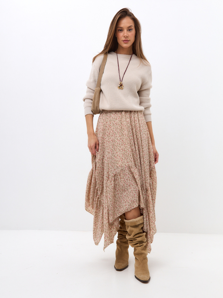 Юбка в стиле бохо