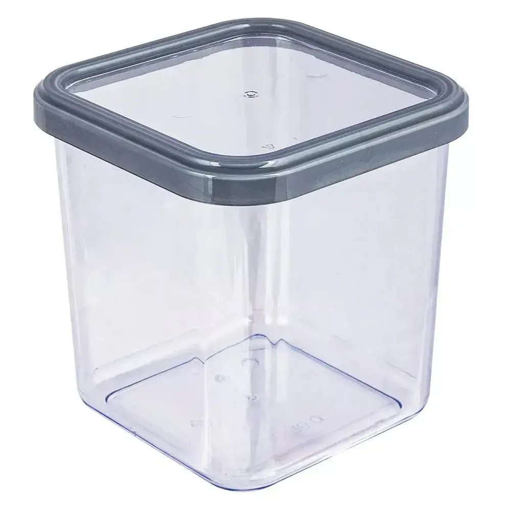 Банка для сыпучих продуктов Cubbo Scandi 0,9л, Серый