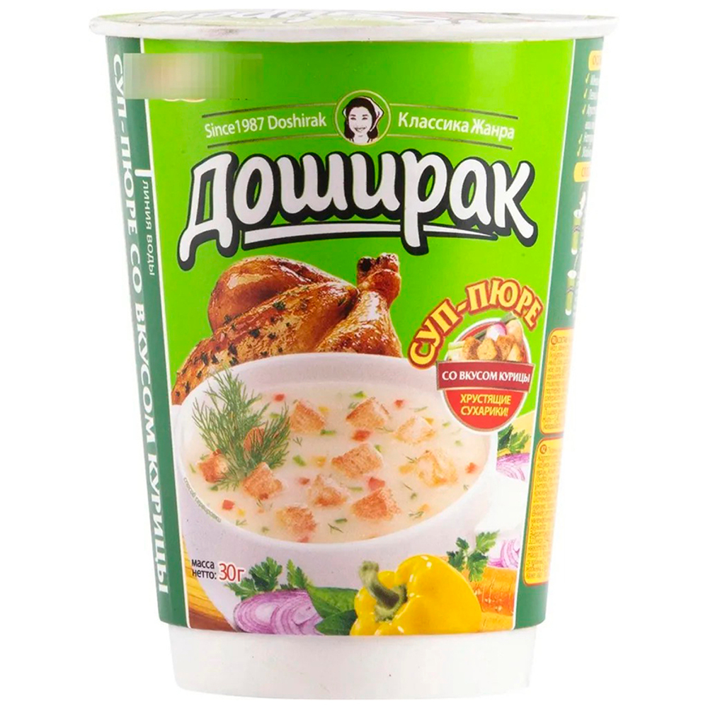 Суп-Пюре "Доширак" со вкусом "Курицы" 30гр