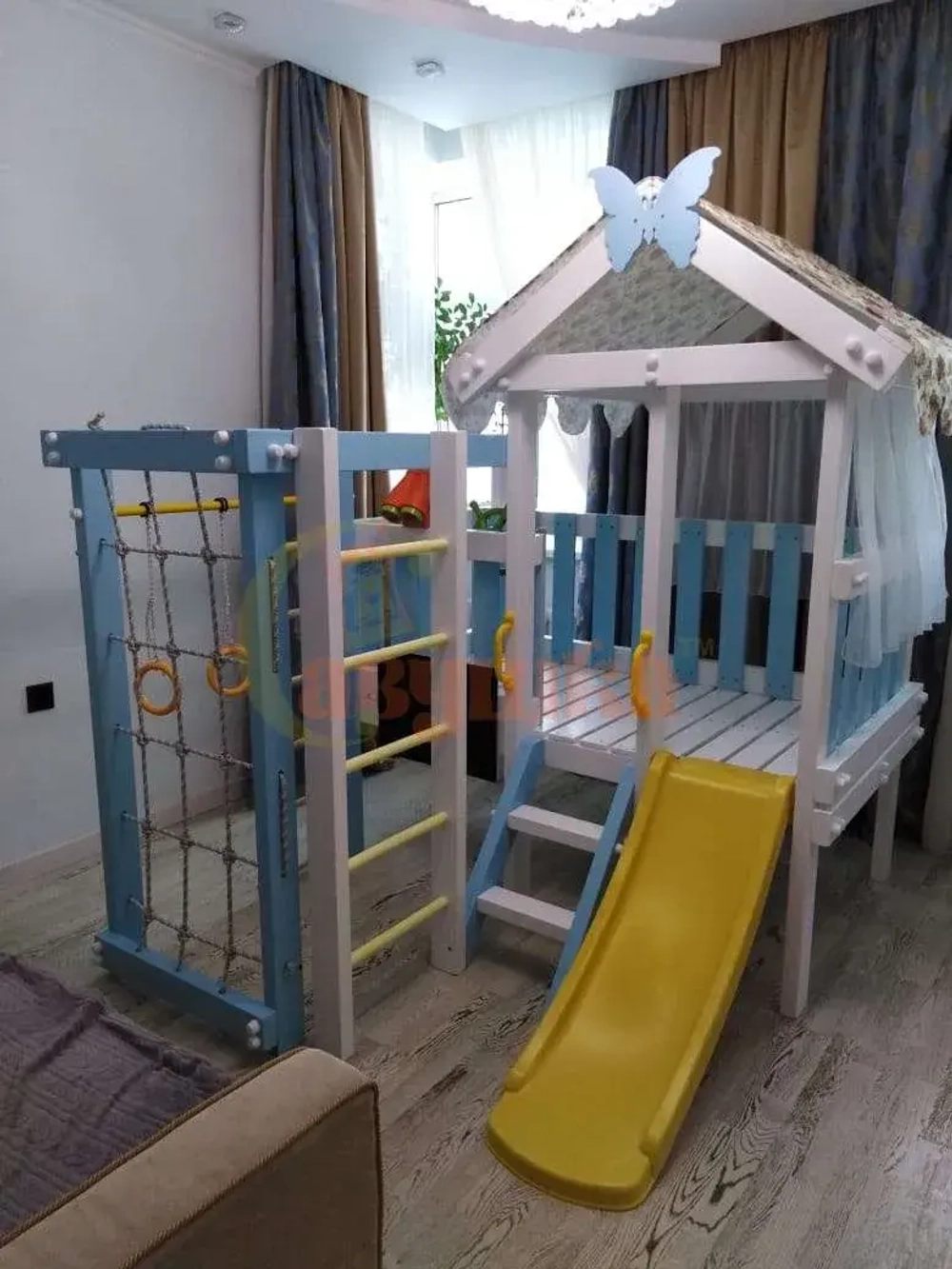 Игровой комплекс из дерева"Baby - 1"