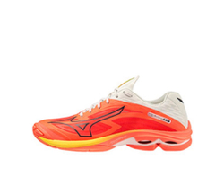 MIZUNO, WAVE LIGHTNING Z7, Volleyball, NeonFlame/Black/Bolt2Neo, WOMEN, US 6 /EUR 38 /UK 5 /СМ 24