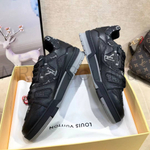 Комбинированные кроссовки LV Trainer Луи Виттон премиум класса