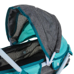 Коляска для куклы лежачая, пакет 918D-15