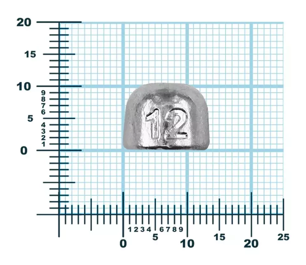 Груз "Пуля" для спиралей Jig Spring (3шт/уп)