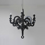 Pendant design lamp  Paper by Moooi (Black,  D70)