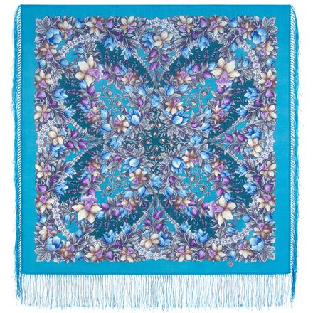 Павловопосадский платок Соловьиная роща 1994-11