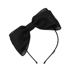 Ободок с объемным бантом