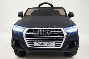 Детский электромобиль River Toys AUDI Q7 QUATTRO черный фото №2