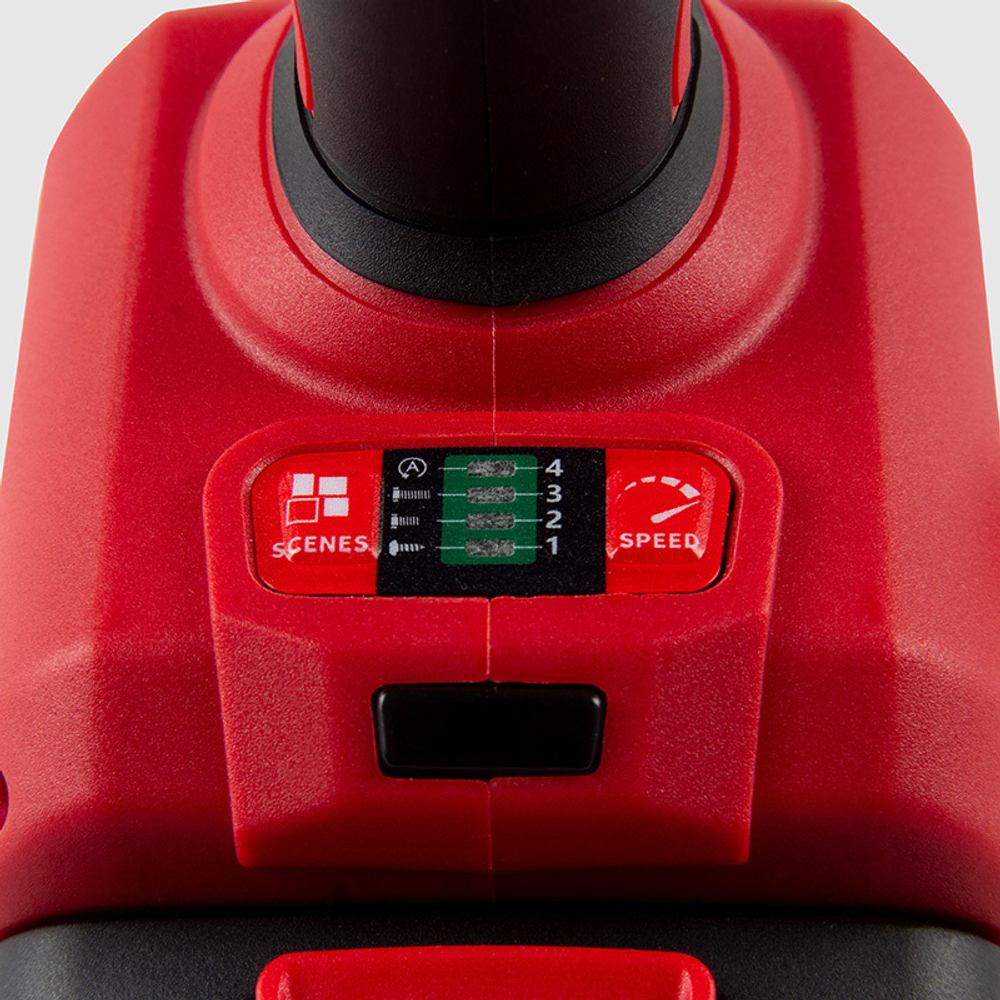 MIGHTY SEVEN (DS-203S) Аккумуляторный шуруповерт, ударный, 18 В, 4 предмета, кейс