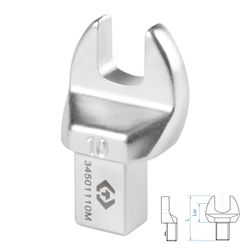 KING TONY (34501110M) Насадка рожковая серии "FIT", 10 мм, 9х12 мм