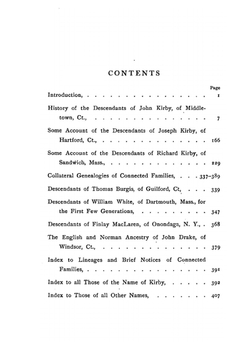 The Kirbys of New England | E. Melatiah