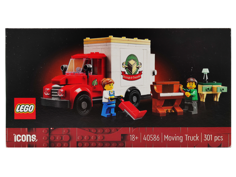 Конструктор LEGO Icons  40586 Движущийся грузовик