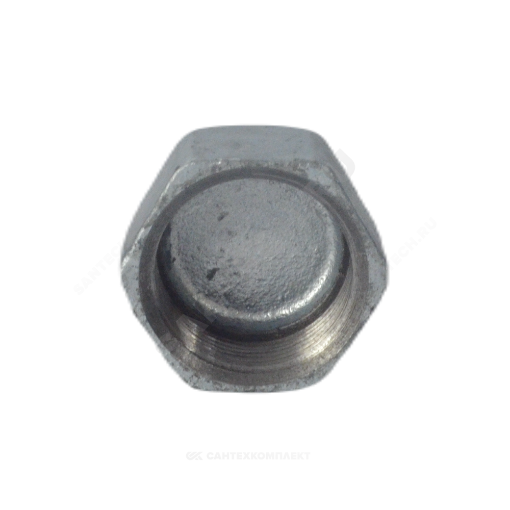 Заглушка чугун оц Ду 40 (1 1/2") ВР Fittex PLUS
