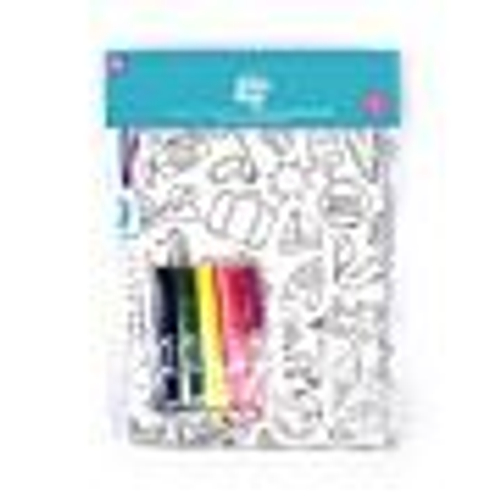 Сумочка для игрушек (3+) Bubabloon. Раскрась сам