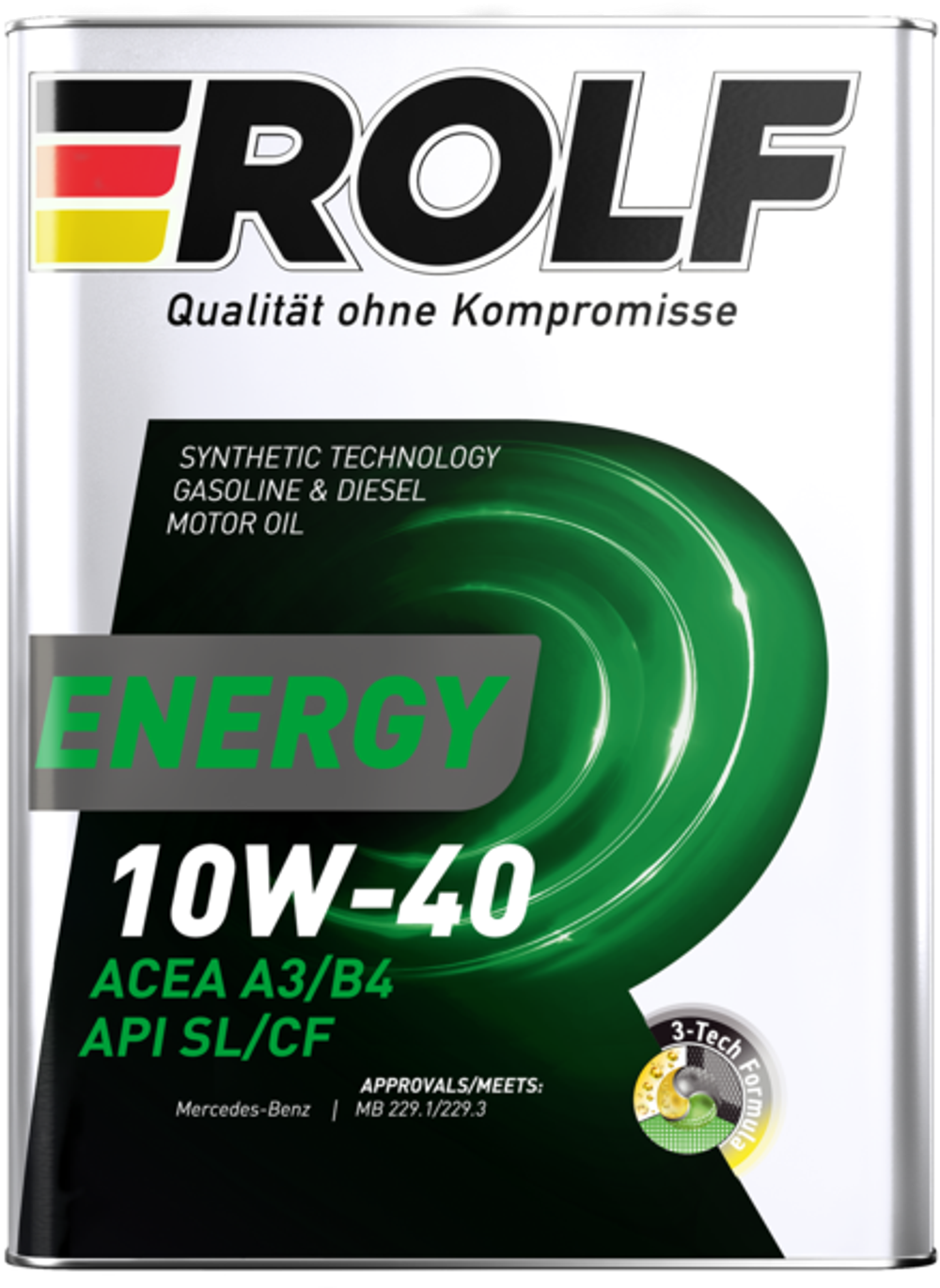 Rolf Energy 10W-40 A3/B4 SL/CF, 4 л